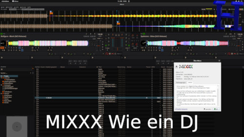 Musik Mixen & Streamen mit MIXXX Linux