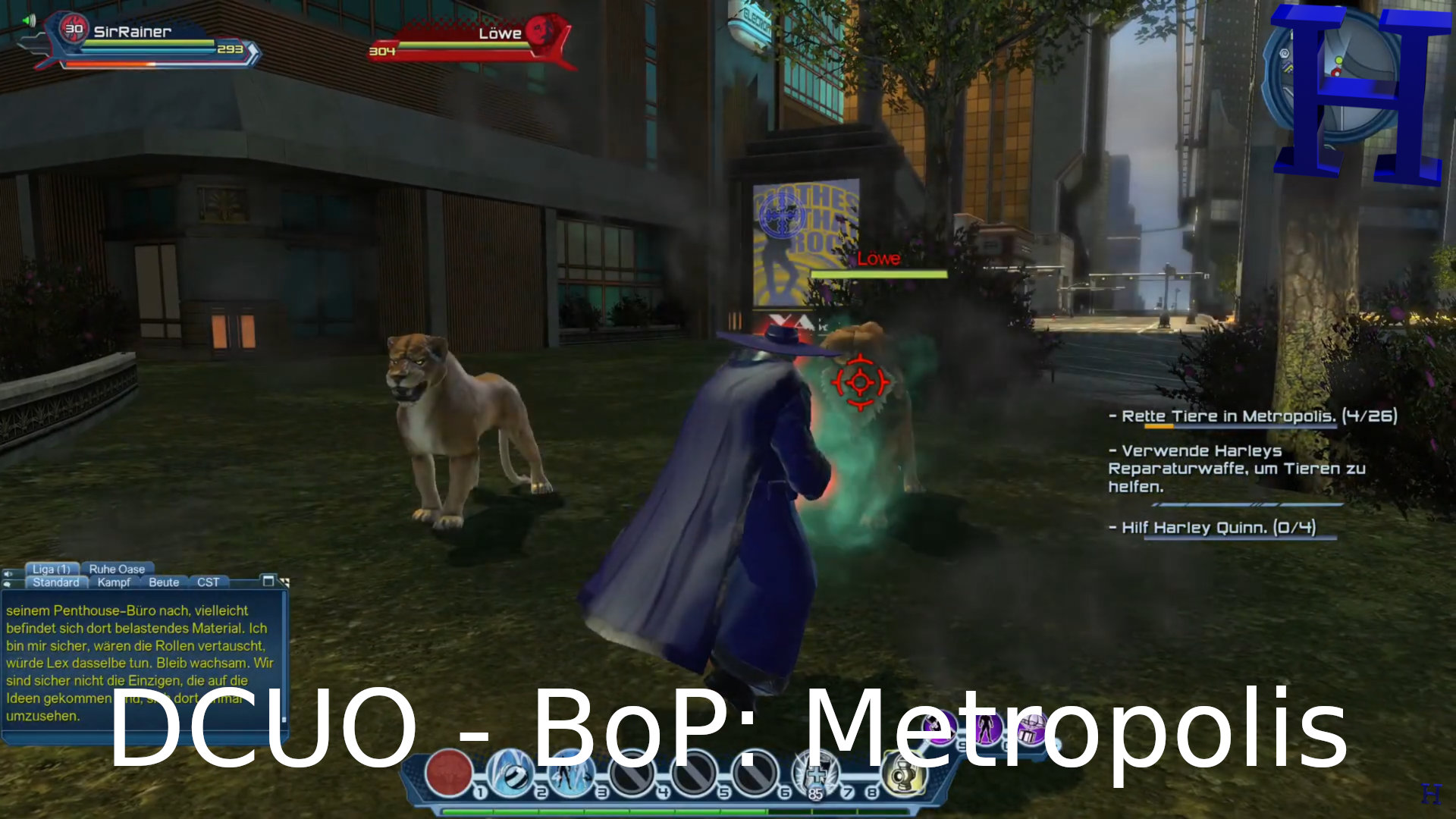 DCUO Birds of Prey - Offene Welt Metropolis