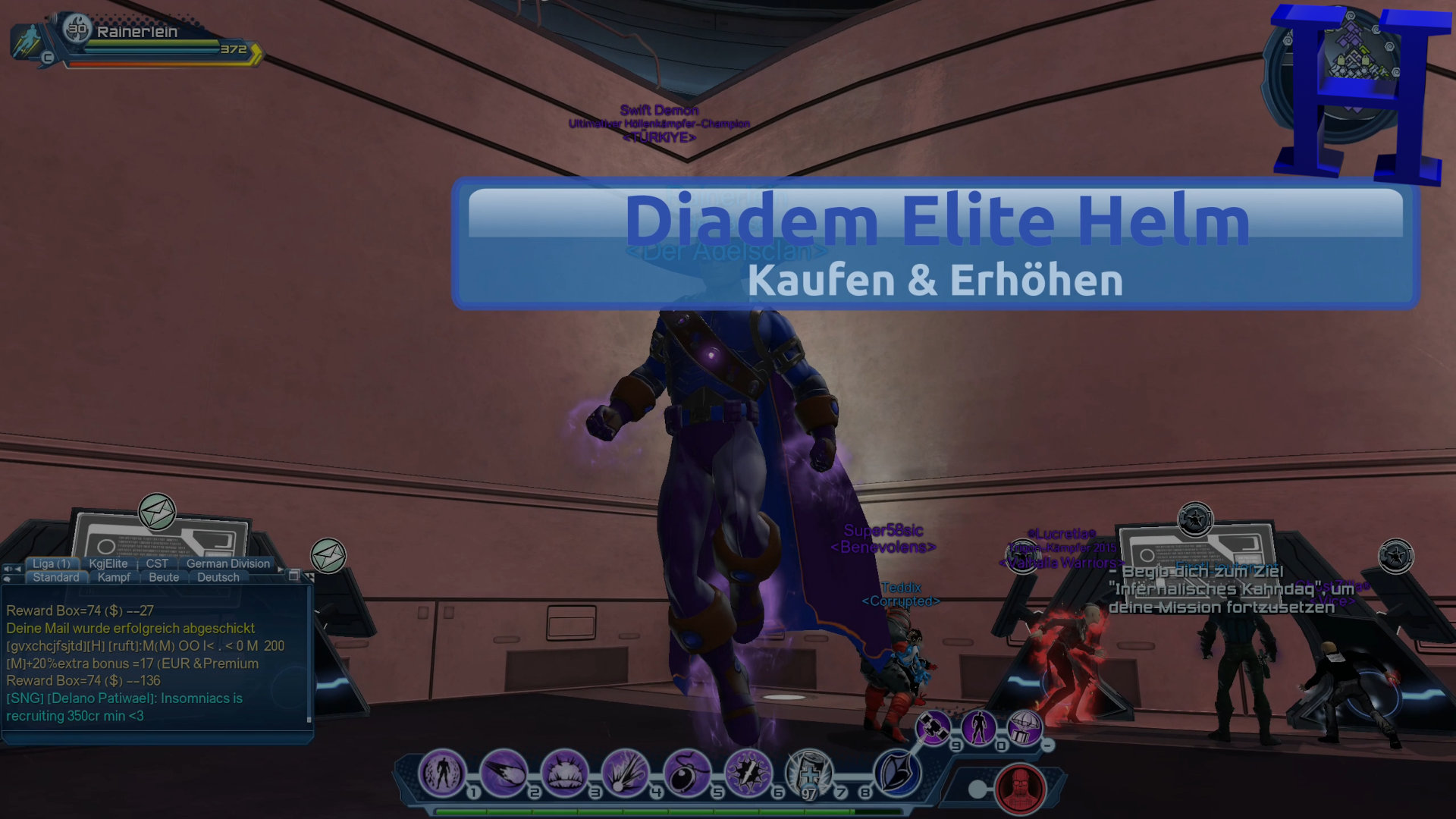 DCUO Diadem Elite Helm - gameplay