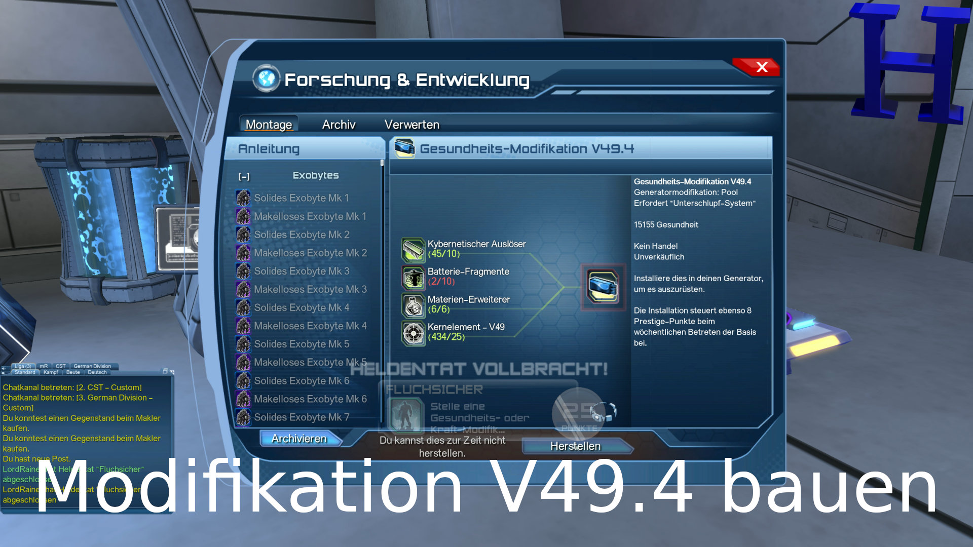 DCUO Modifikationen bauen