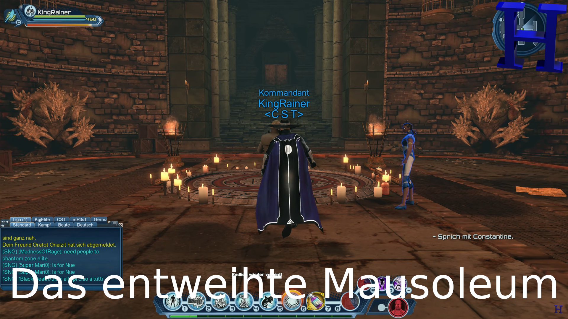 DCUO Solo Das entweihte Mausoleum - YouTube Video