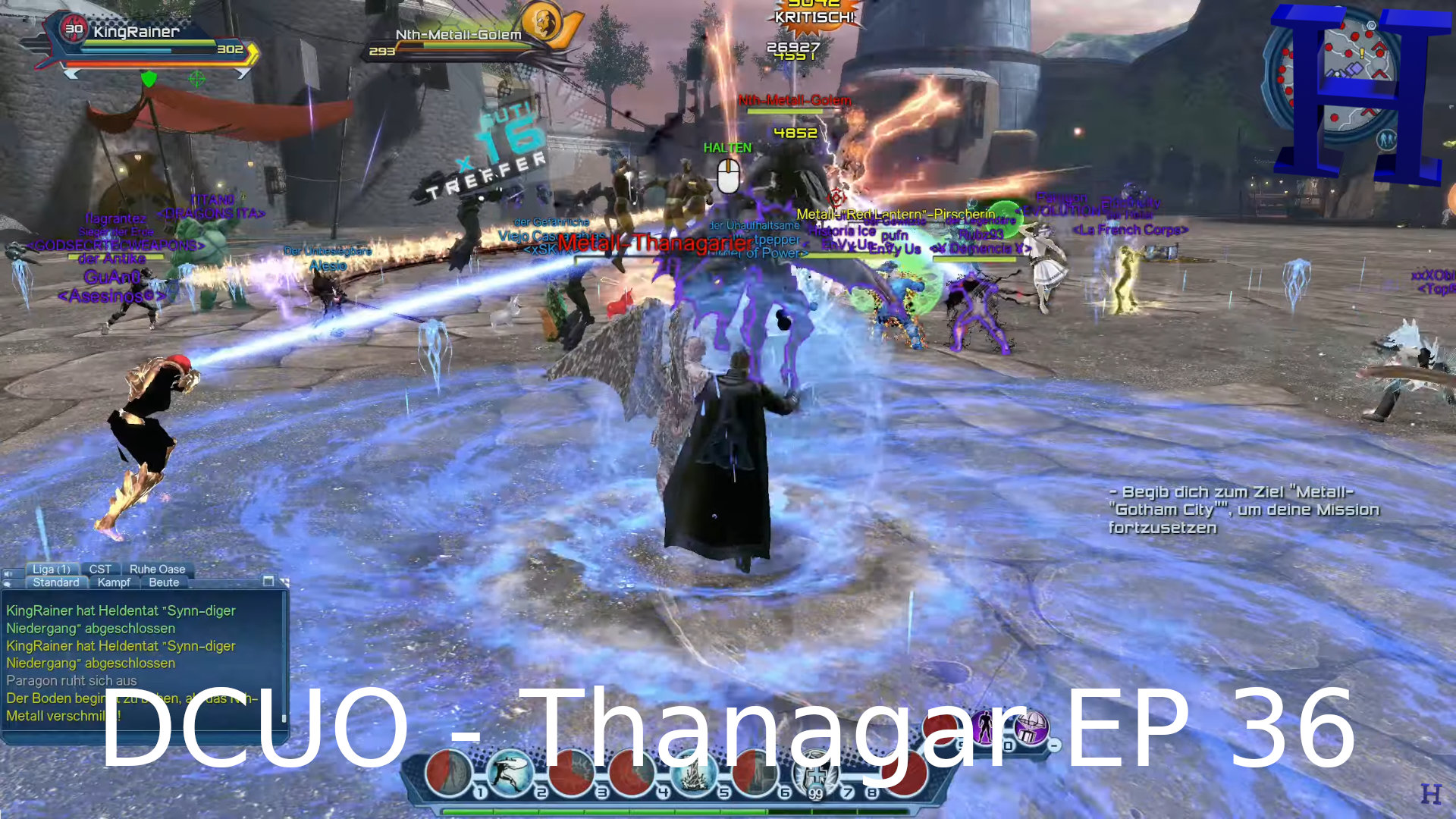 DCUO Thanagar-Bosse Farmen - YouTube Video