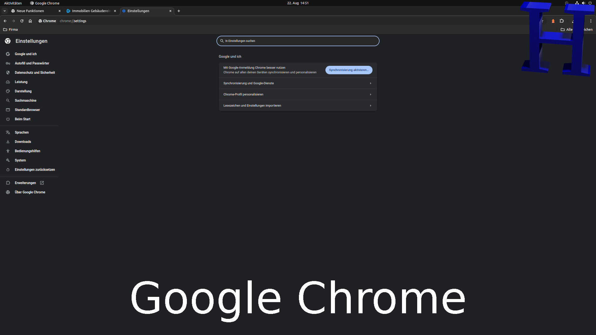 Google Chrome Internetbrowser