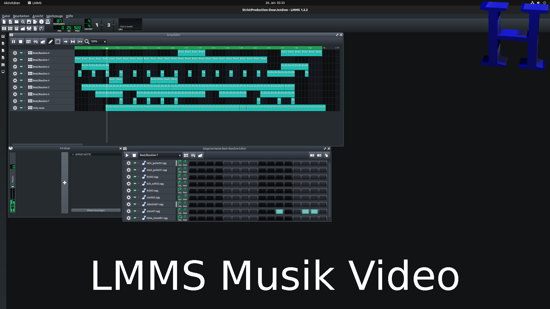 LMMS Musik kostenlos selbst erstellen