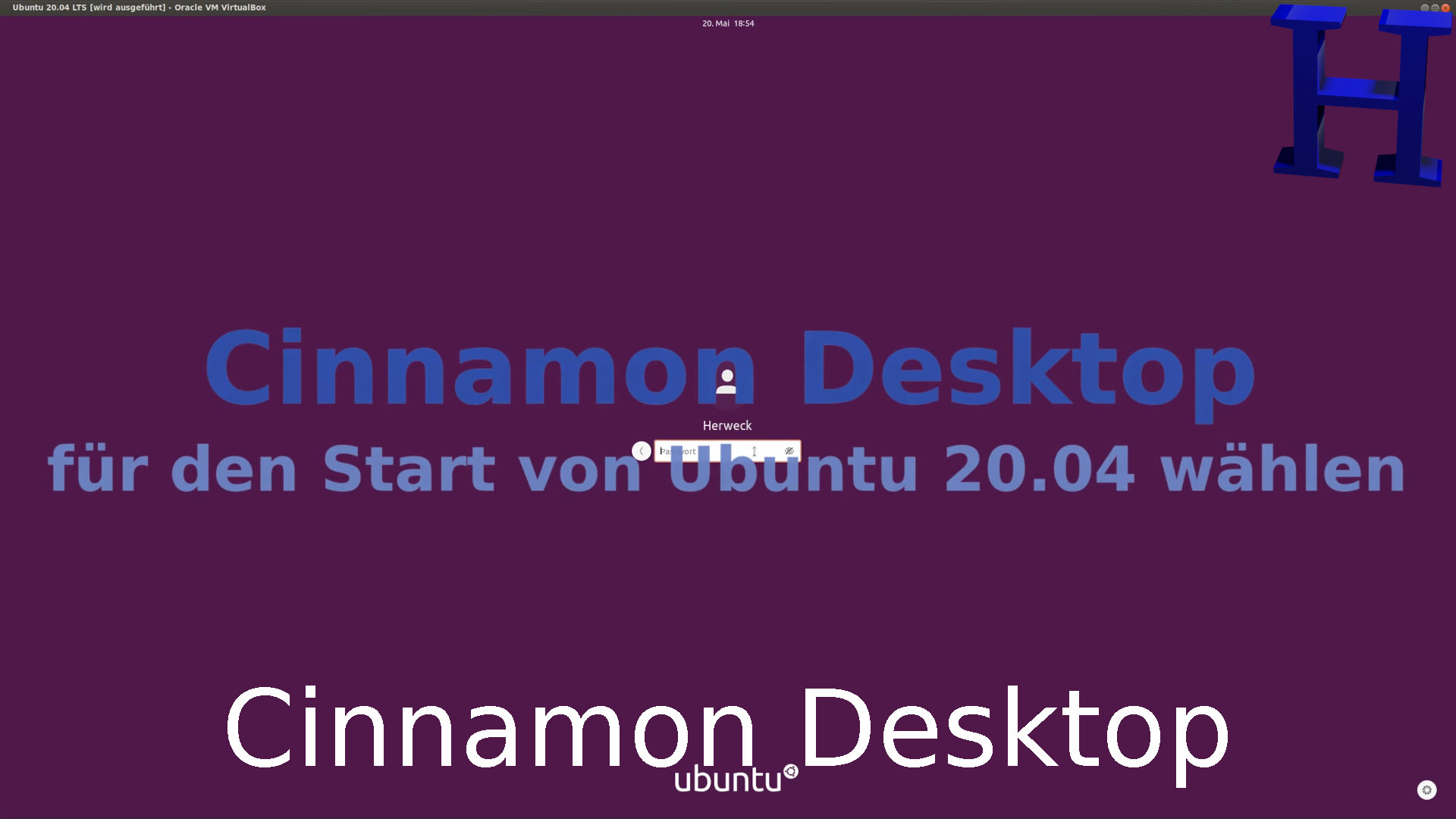 Ubuntu Installation Cinnamon Desktop