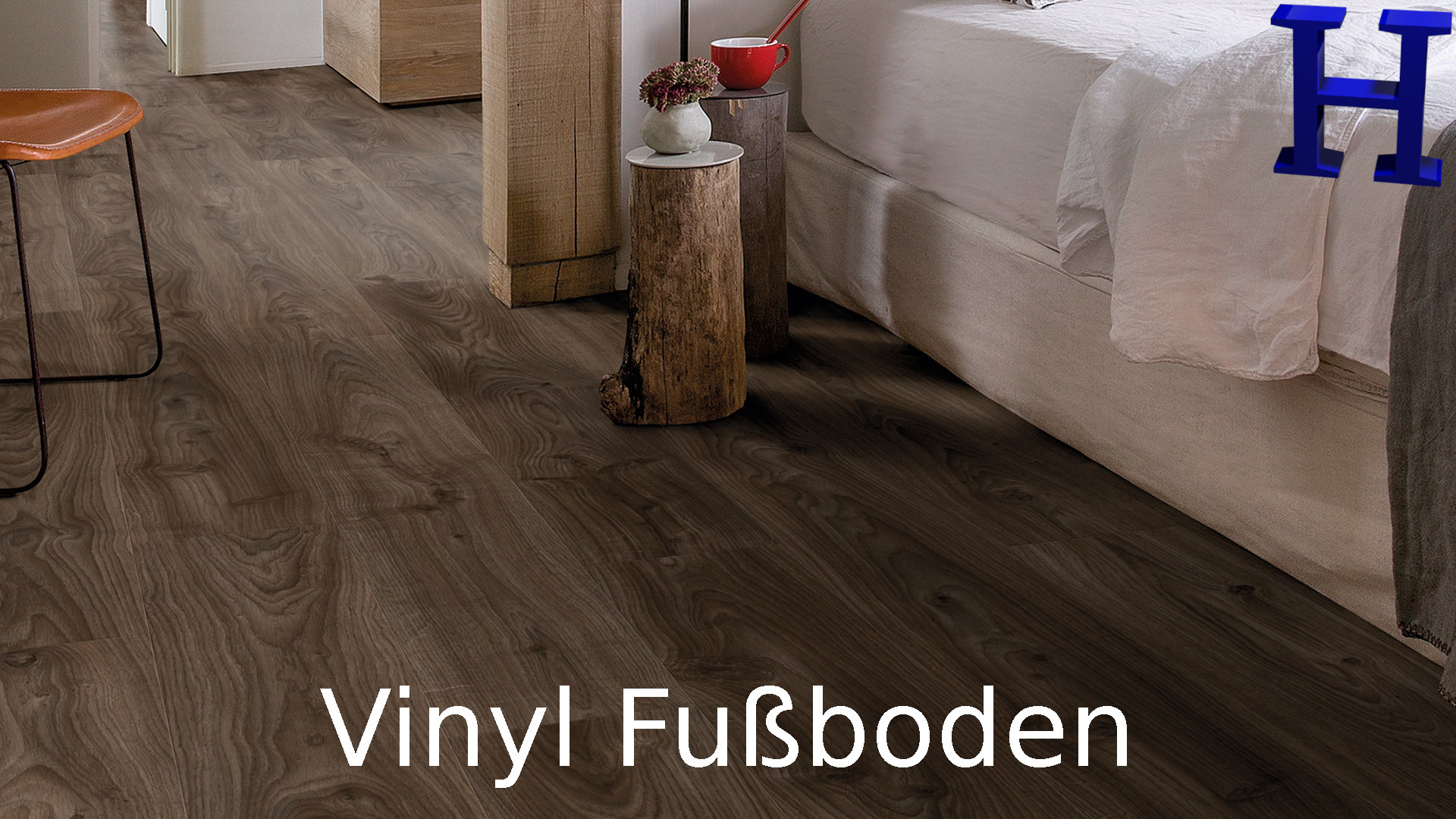 Vinyl Fußboden zur Klick Verlegung & direkten Verklebung