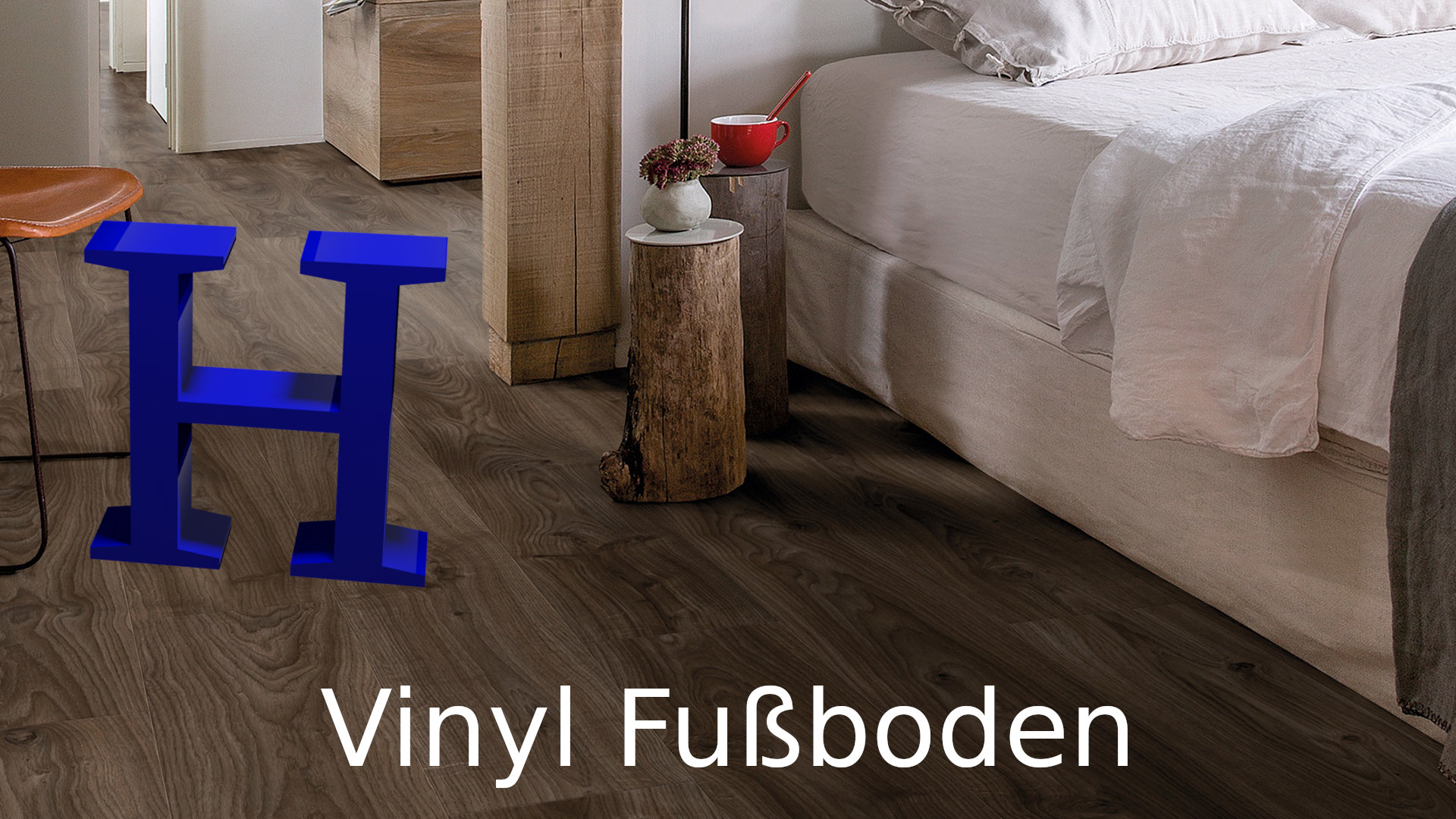 Vinyl Fußboden zur Klick Verlegung & direkten Verklebung